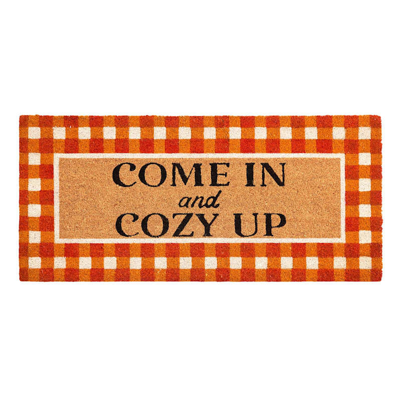 Come In & Cozy Up Coir Mat, 22x47 | At Home