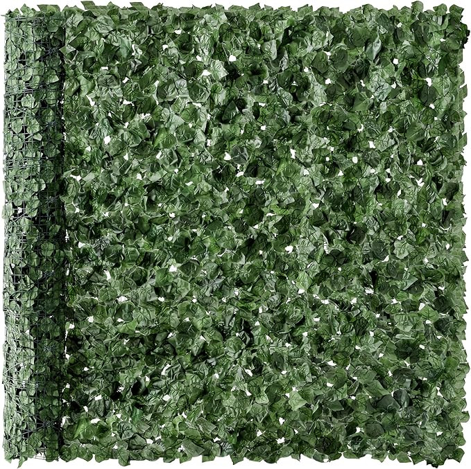 Best Choice Products Outdoor Garden 96x72-inch Artificial Faux Ivy Hedge Leaf and Vine Privacy Fe... | Amazon (US)