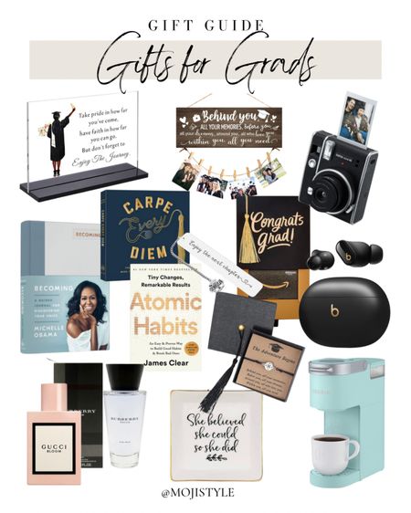 Graduation season is coming and it’s time to congratulate hard work! Celebrate them with these gifts ideas for grads. Perfect for high school or college graduates! 

#LTKGiftGuide #LTKParties #LTKU