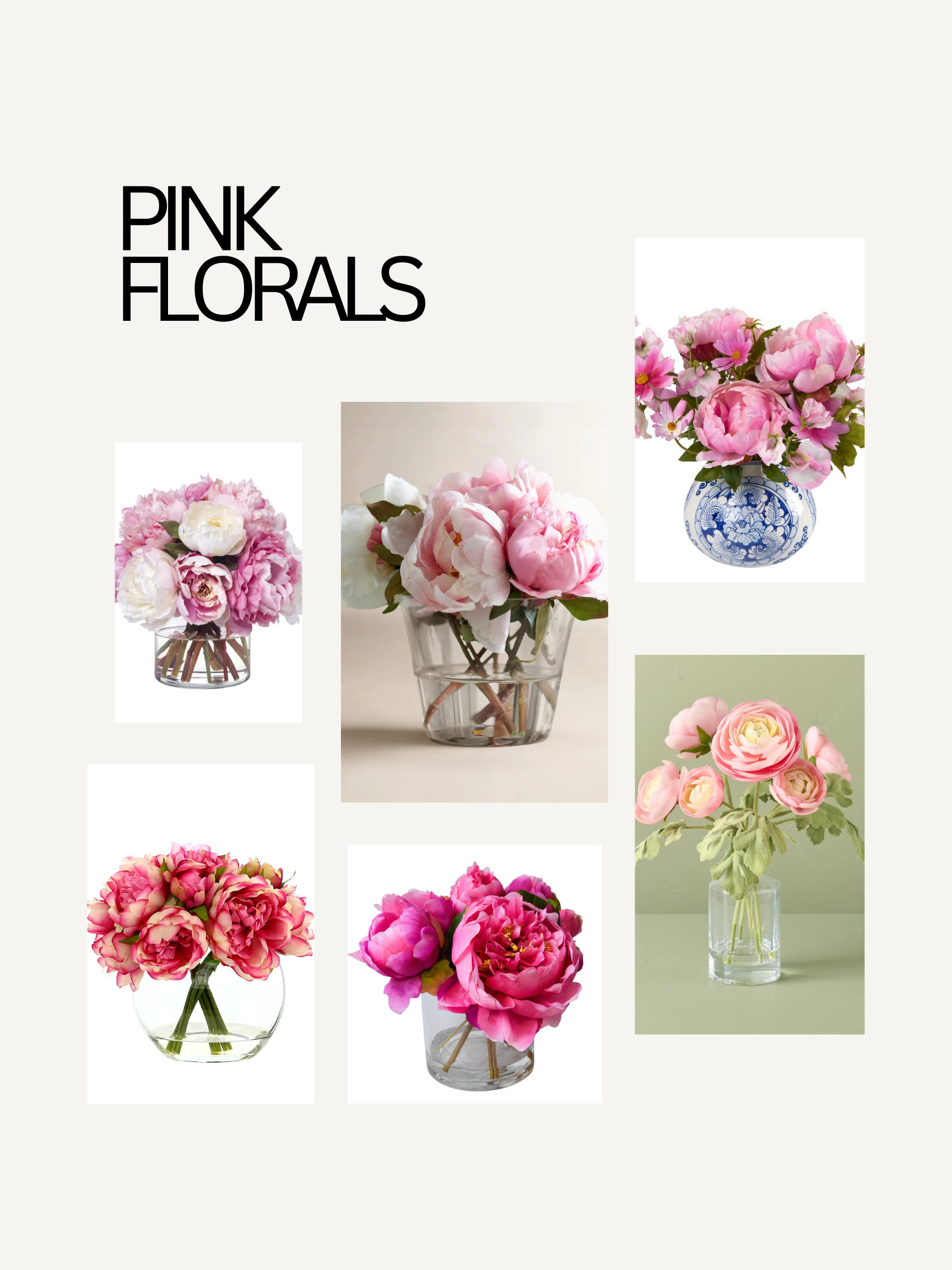 Looking for pink florals?
We found the prettiest ones at every price point 💗🌷 

 