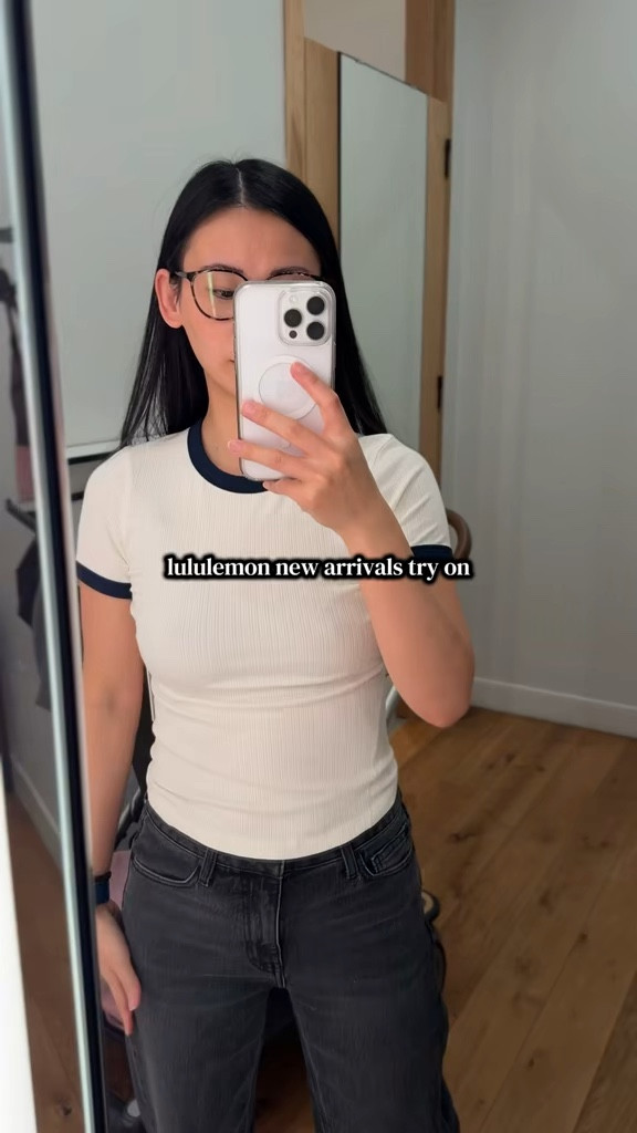 Loved everything I tried on at @lululemon  recently! 

Details:
Size 2 in the short sleeve 
Size 4 in the swiftly tank
Size XS in the shorts
Size XS in the energy bra 

#LTKsummer #LTKfitness #LTKcanada