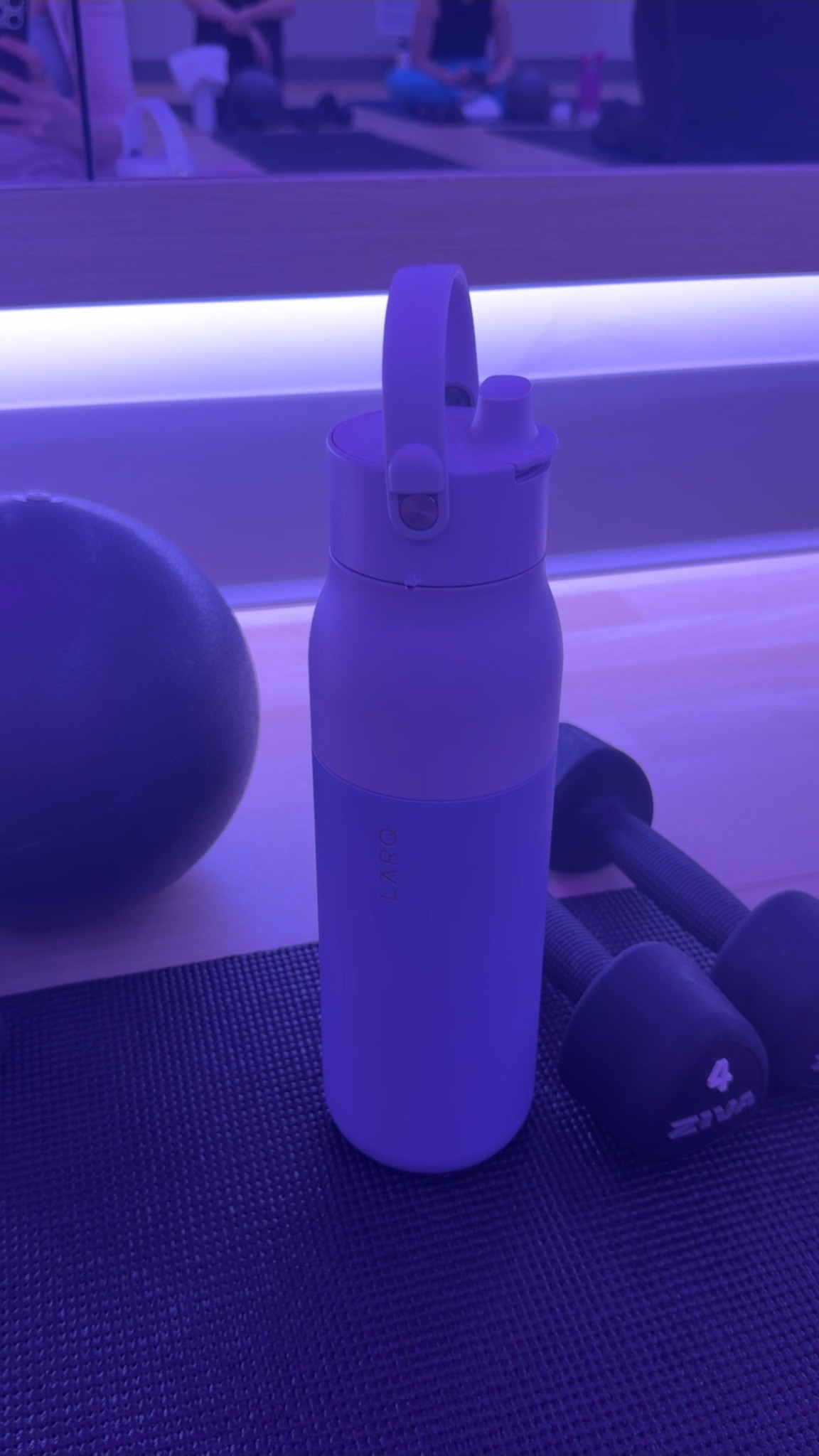 Hot Pilates essential: LARQ water bottle 

#LTKActive #LTKfitnessgoals #LTKmorningroutine