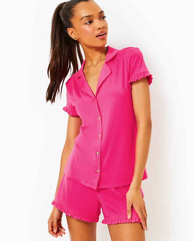 4" Augustina Pajama Short | Lilly Pulitzer