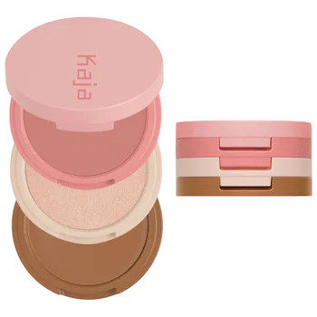 Play Bento Cream Bronzer, Powder Blush and Highlighter Sculpting Trio - Kaja | Sephora | Sephora (US)