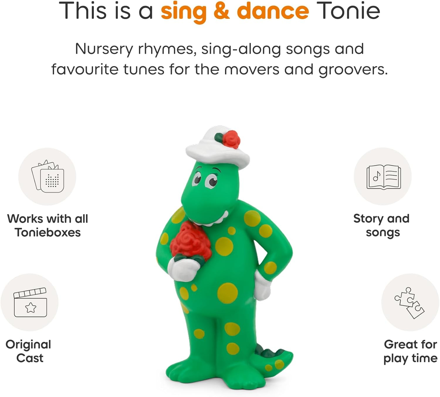 Tonies Audio Character - The Wiggles: Dorothy Dinosaur | Amazon (UK)