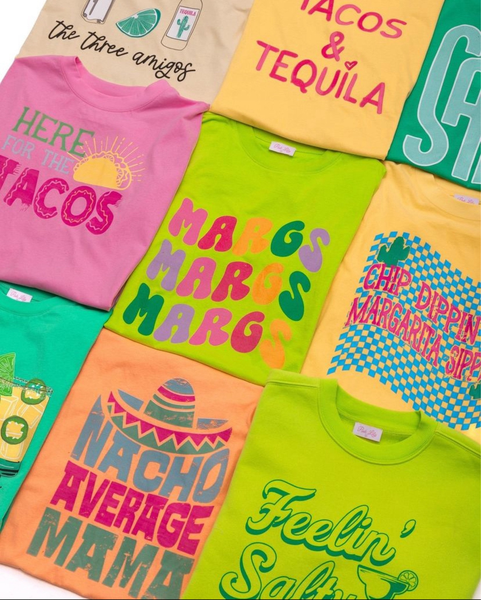 APRIL20 for 20% off! 

#cincodemayo #margs #tequila #tresamigas #beach #fun #tee #tshirt #crewneck #summer #spring #discount #sale #neon #pastel #colors #pinklilly #girlsnight #brunch

#LTKSeasonal #LTKparties #LTKfindsunder50