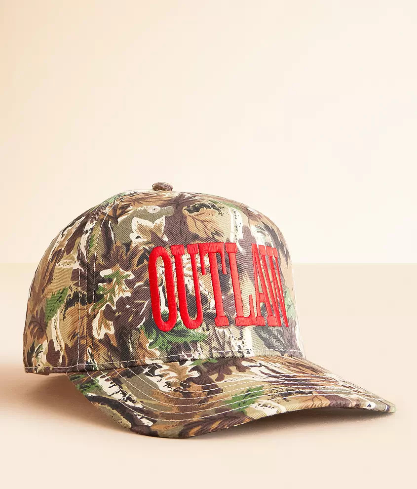 Outlaw Camo Baseball Hat | Buckle