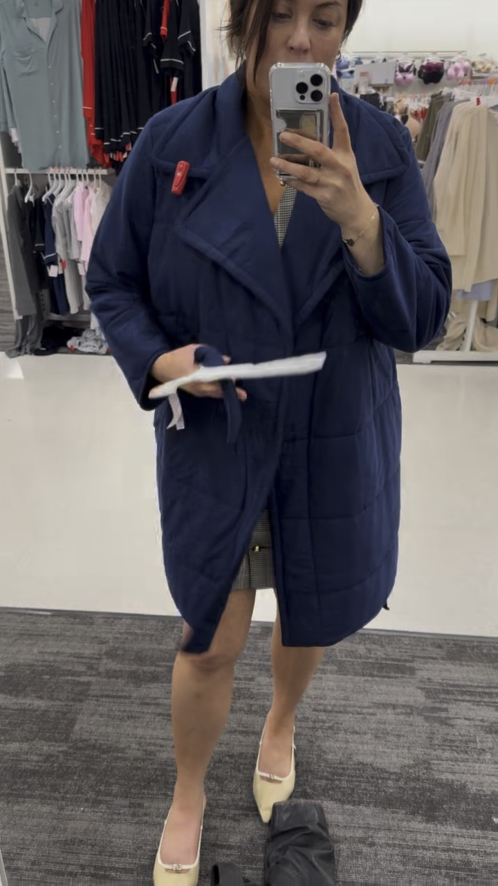 The Target cozy quilted robe is so soft! I've washed once and it only got softer bits not as fluffy as the Skims comforter robe, but more like the weight of a quilt. Which is great - because it means you can be cozy without overheating. A great deal even at full price  