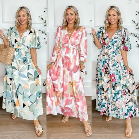 How fun are these printed dresses for summer? Wearing my tts S. 

Summer dress, wedding guest dress, sandals

#LTKSeasonal #LTKStyleTip