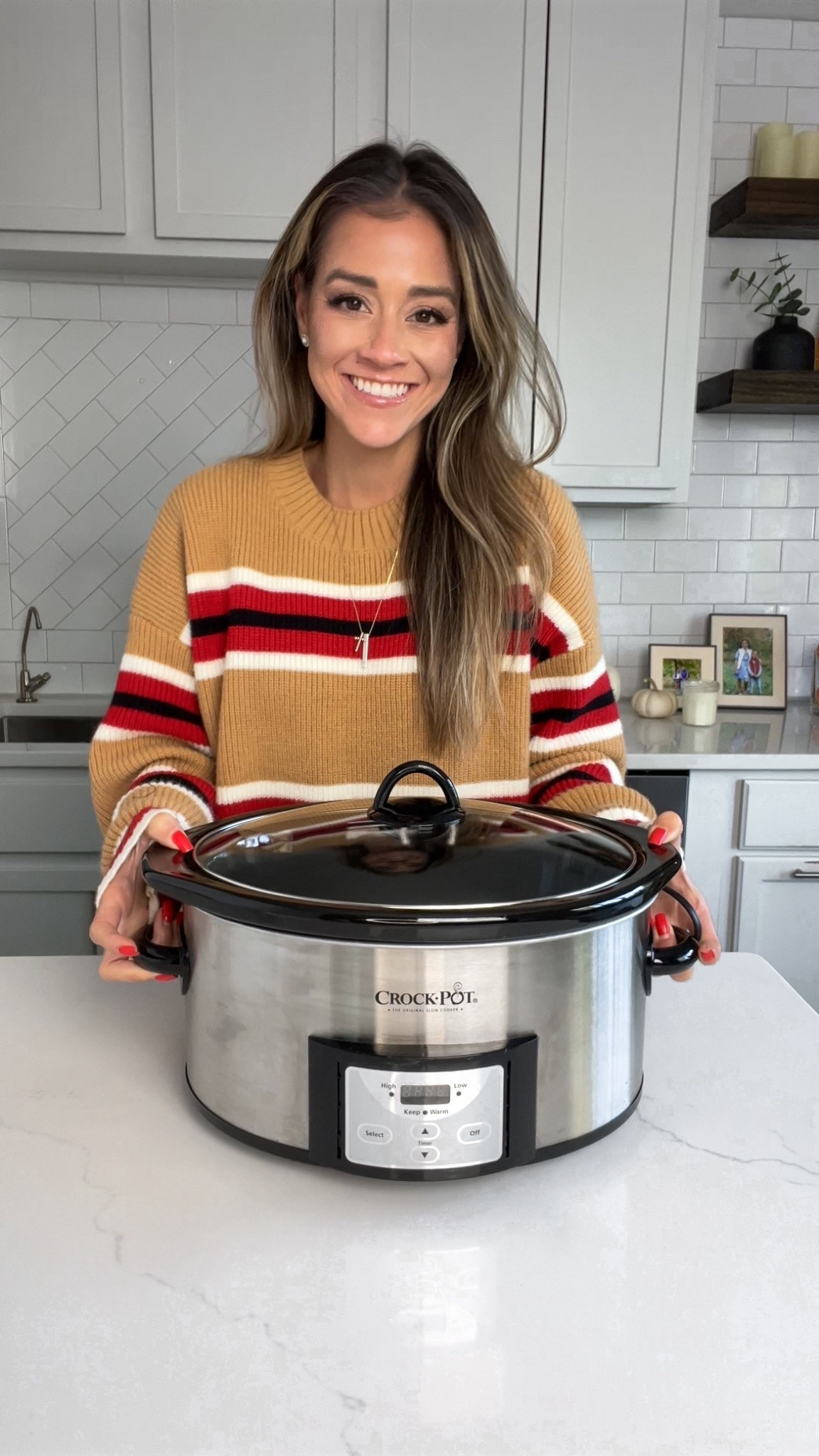 Crockpot. Slow cooker. Kitchen appliances. Sweater. Fall sweater. Fall fashion.

#LTKHome #LTKStyleTip #LTKFindsUnder100