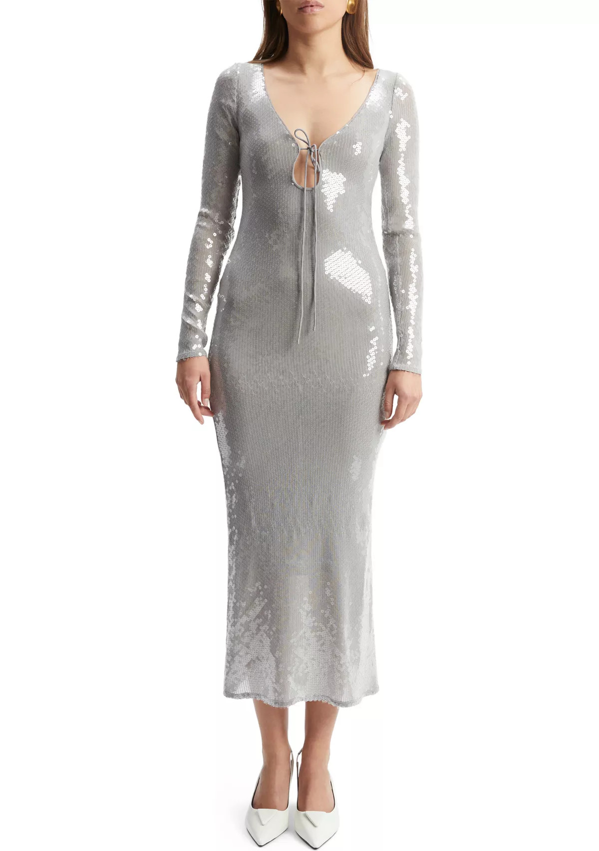 Verona Sequin Maxi Dress | Belk