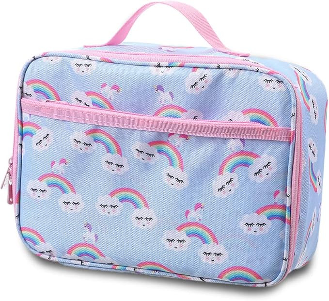 Kids Lunch box, Insulated Lunch box Portable Soft Bag Lunch Cooler Bag, Large Capacity Thermal Me... | Amazon (US)