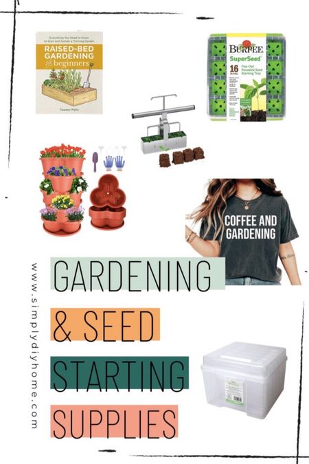 Best gardening supplies for gift baskets! 
#gardeningsupplies
#gardeningseason

#LTKfamily #LTKhome #LTKunder50