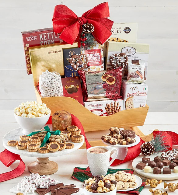 Simply Chocolate® Chocolate Lover’s Gift Sleigh | Harry & David