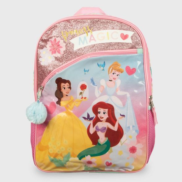 Disney Princess 16'' Kids' Backpack - Pink | Target