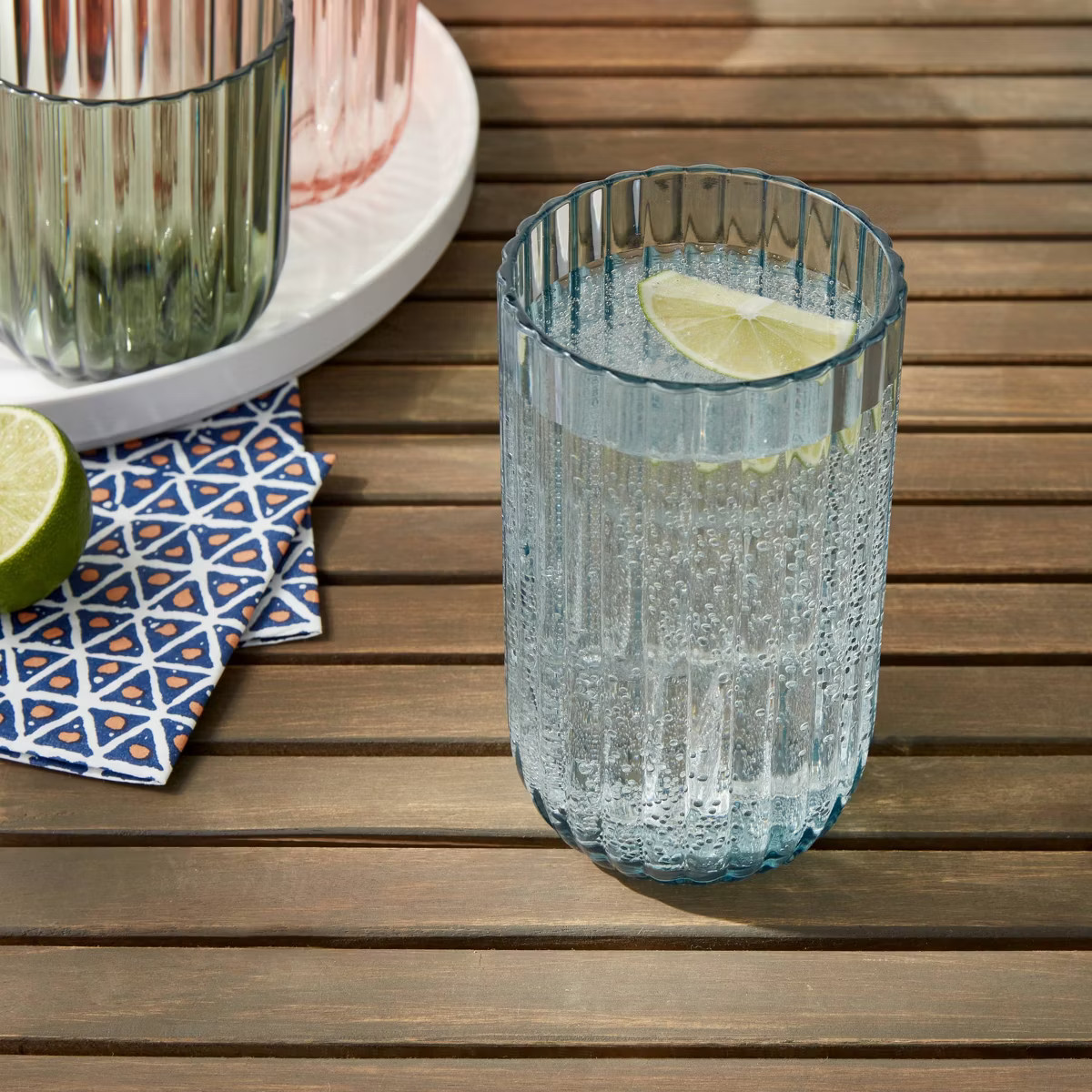 16oz Plastic Ribbed Tall Tumbler - Threshold™ | Target