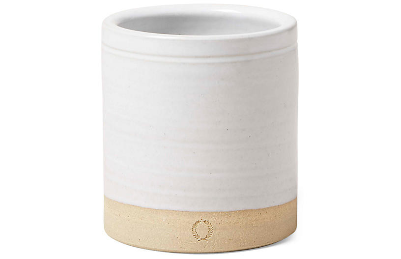 Silo Crock - White - Farmhouse Pottery - 5 | One Kings Lane
