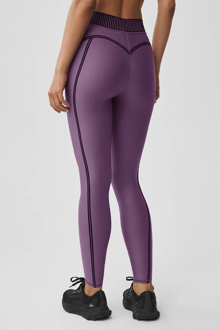 Airlift High-Waist 7/8 Line Up Legging | Alo Yoga (US)