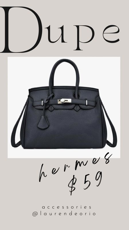 Deisgner dupe Hermes under $69! Amazon prime big deal days, the look for less, real vs replica, luxury style, amazon luxury bags, fall outfits for her

#LTKGiftGuide #LTKfindsunder100 #LTKxPrime