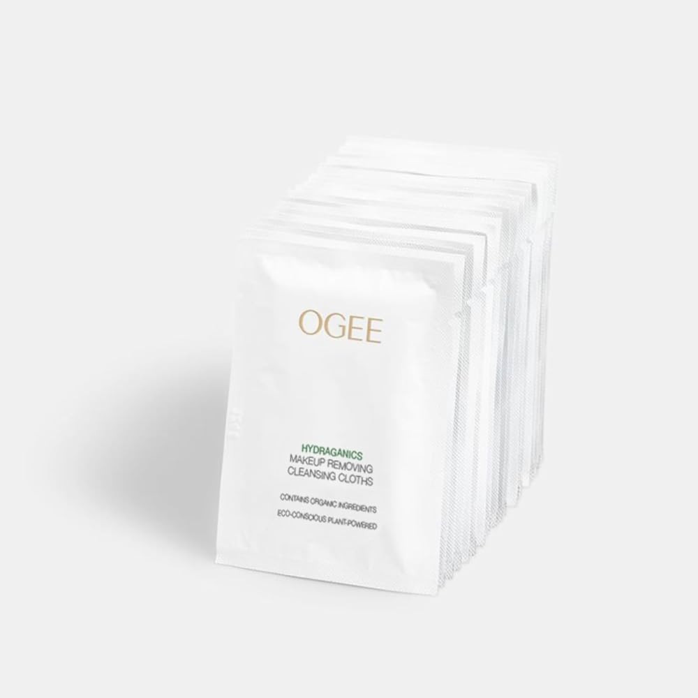Ogee Gentle Makeup Remover Wipes - Moisturizing Makeup Wipes - Nourishing Formula of Jojoba Oil, ... | Amazon (US)