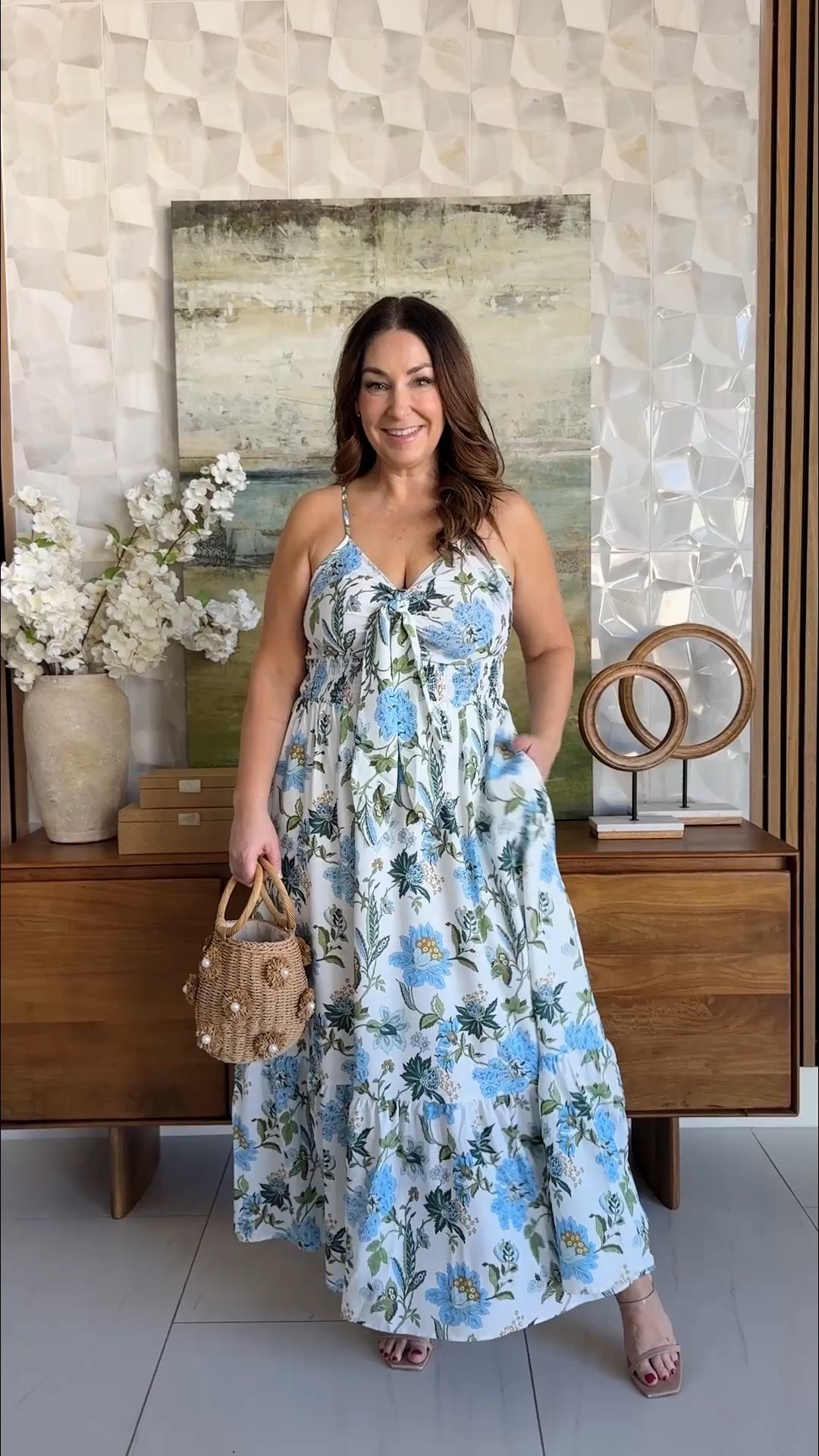 Amazon spring dresses wearing large 

#LTKMidsize #LTKSeasonal #LTKOver40