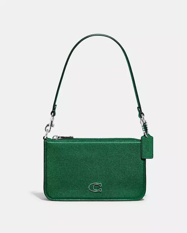 Pouch Bag With Signature Canvas | Coach (UK)