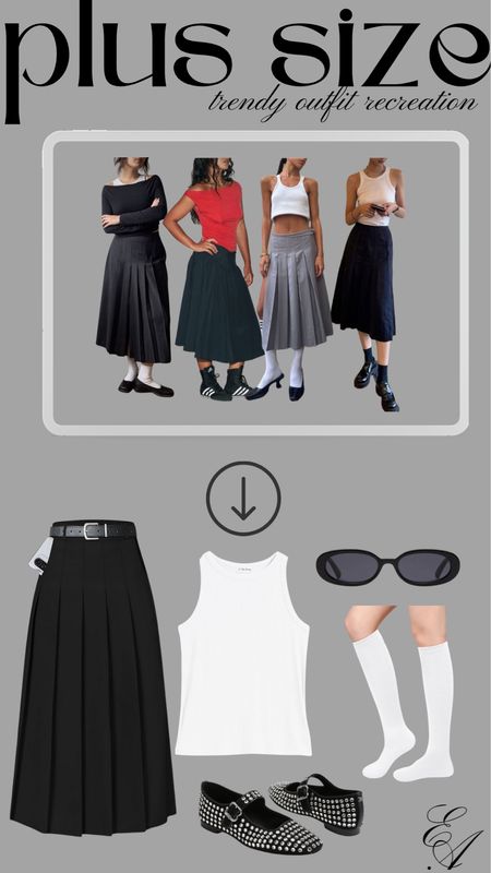 Trendy outfit BG edition 🤭

Summer outfit, maxi skirt, vacation outfit, trendy outfit, pleated skirt, plus size 

#LTKStyleTip #LTKPlusSize #LTKShoeCrush