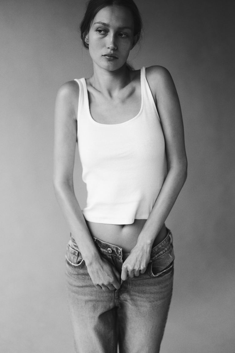 Ribbed Tank Top | H&M (US + CA)