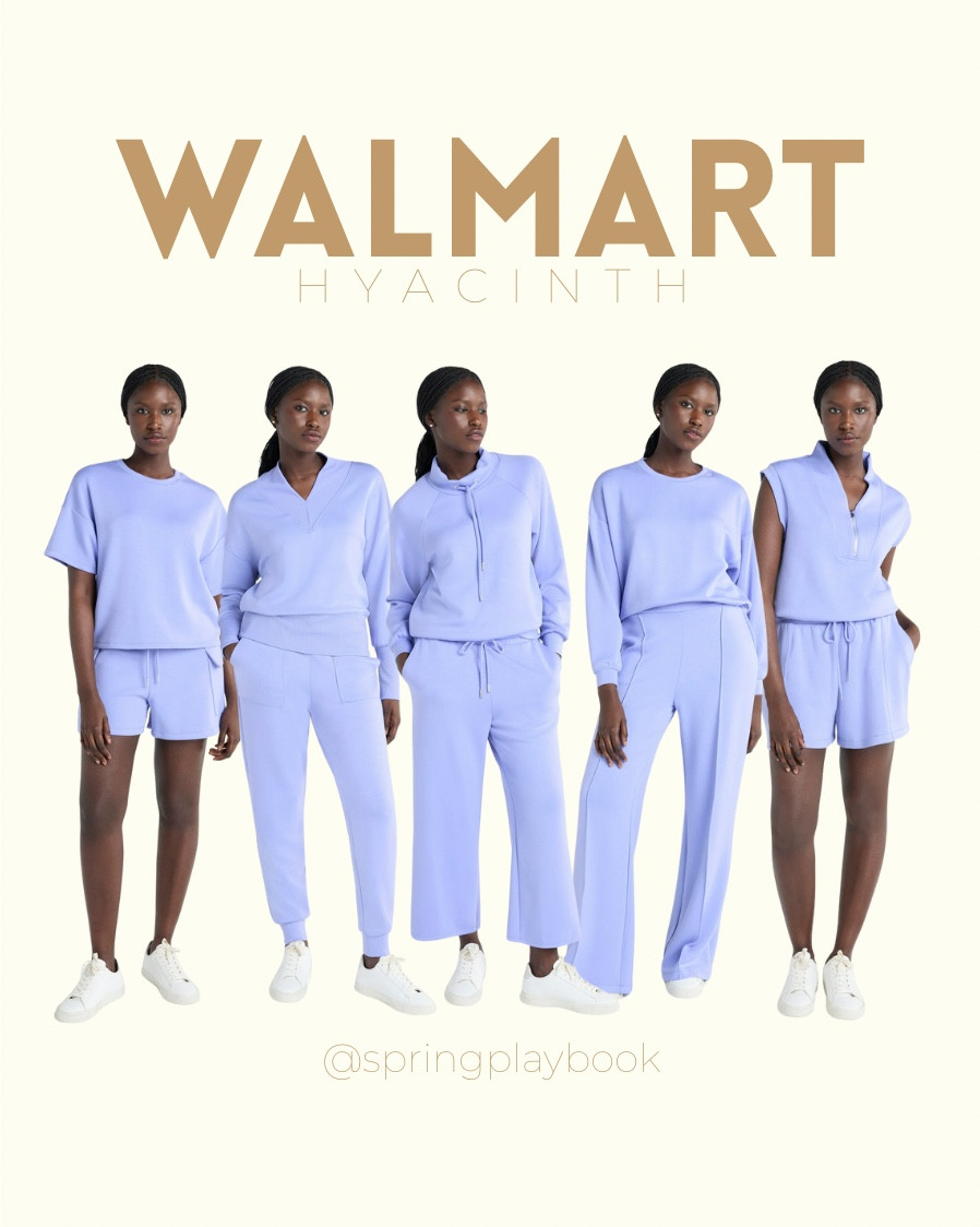 Hyacinth separates at Walmart. Scuba inspired, super soft and silky, mix & match your favorite styles. Swatch from an SPB Community Member 🫶🏼

#createdcolorful #createdcolorfulspring #hocspring #tcispring #pcaspring #lightspring #warmspring #truespring #brightspring #clearspring #paintboxspring #bluespring #hochyacinth

#LTKFindsUnder50 #LTKSaleAlert #LTKActive