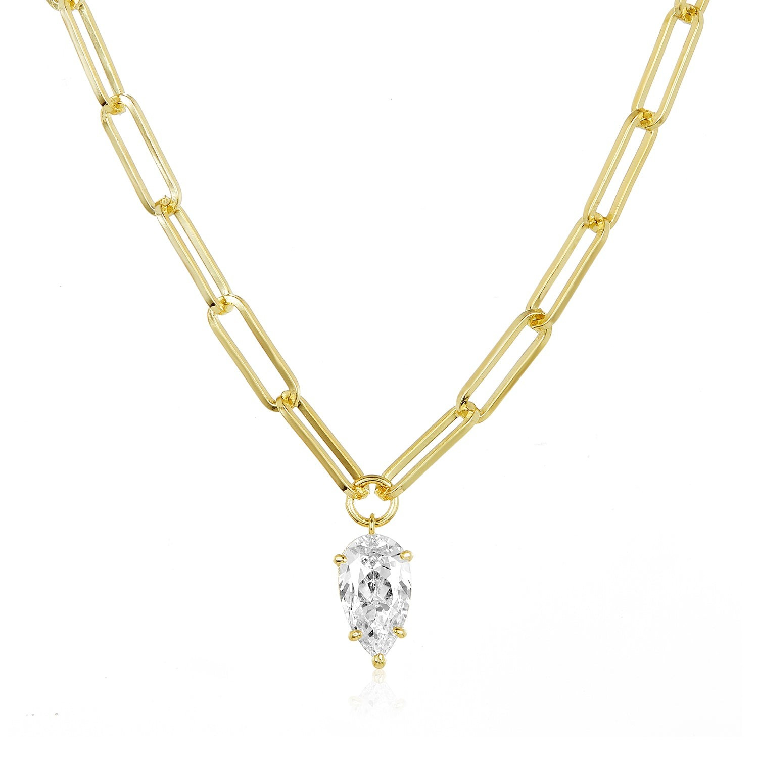 Samantha Teardrop Necklace | Melinda Maria