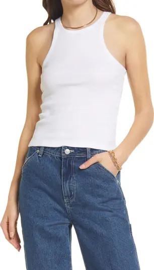 Ribbed Crewneck Tank | Nordstrom