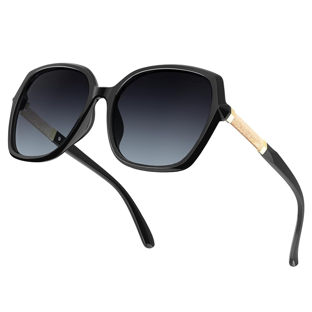 NSSIW Polarized Sunglasses Womens Sunglasses: Trendy Fashion Oversized Sun Glasses UV400 Protecti... | Amazon (US)