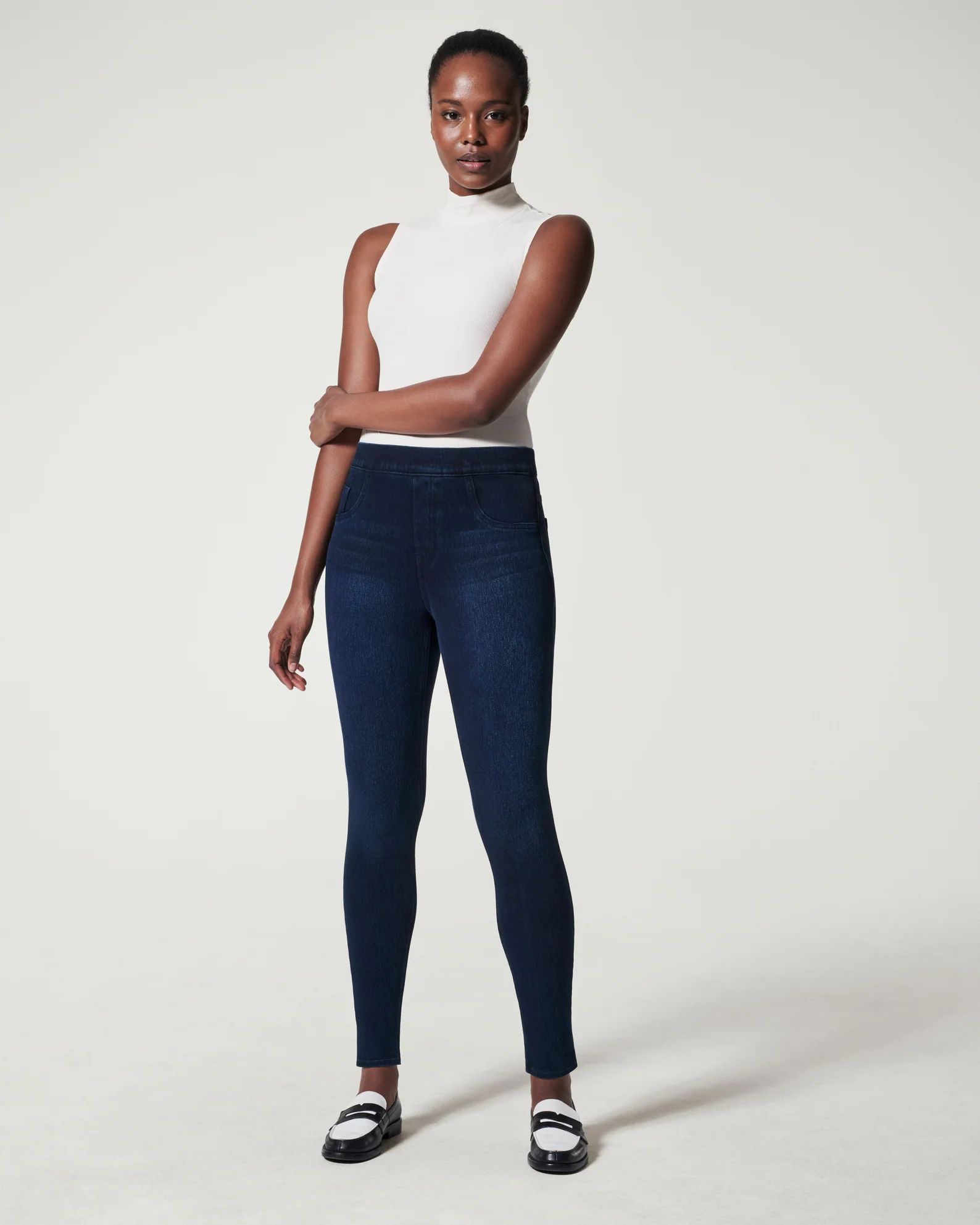 Jean-ish® Ankle Leggings | Spanx