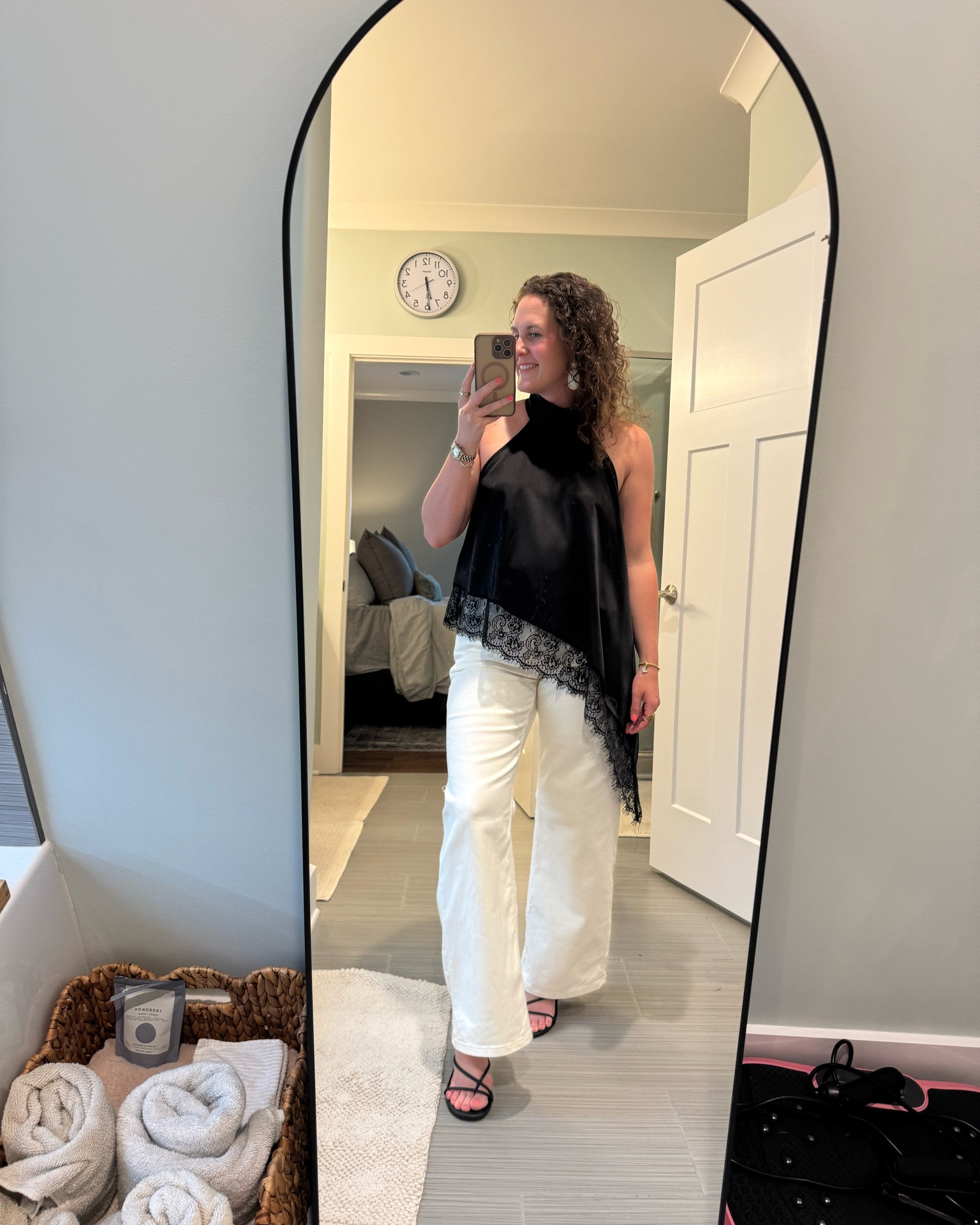 I’m in love with this outfit that I wore for my 30th birthday party dinner. The shirt is so flowy, comfy, and flattering with the prettiest back and the pants are 💯 this may be my new go to date night outfit #muddjeans #amazon #ltk #summer #datenight #pants

#LTKootd #LTKgrwm