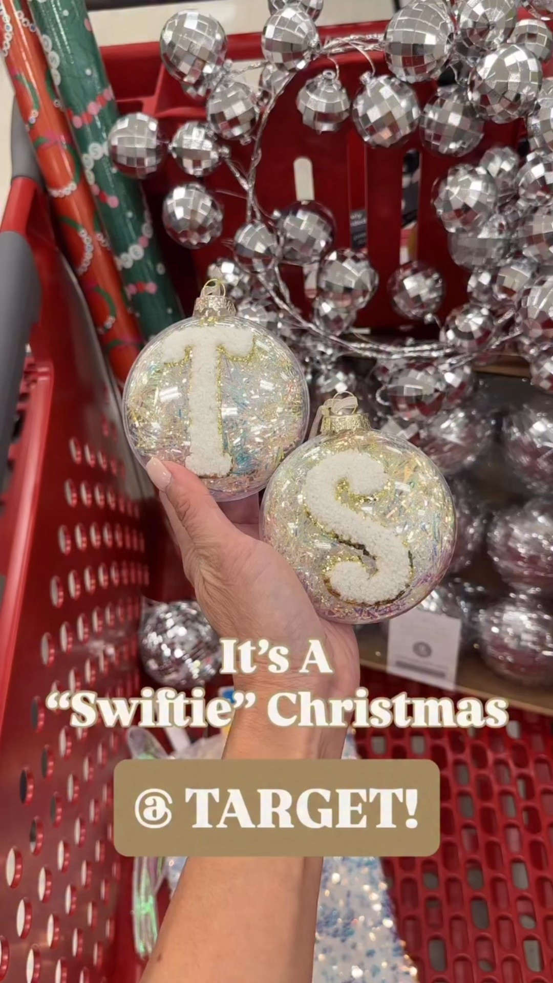 Target is still in their TS Era with the cutest holiday items I spotted today!  I LOVE the monogram tinsel ornaments and will  be using them as gift tag charm for my fave gals this holiday season and we can never get enough of the disco balls and friendship bracelets!  Tag your Swiftie bestie on this…they’ll love it as much as we do!

* Single Ornaments - $3
* Garland - $20
* Stocking - $20
* Gift Wrap - $6
* Gift Card Holder - $5


#target #holiday #taylorswift #christmas #holidays 

#LTKFindsUnder50 #LTKHoliday #LTKHome