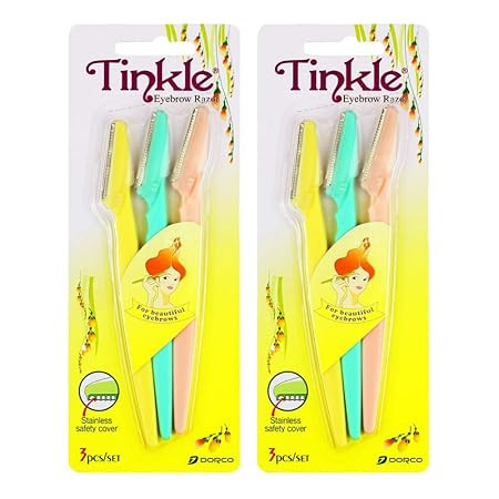 Tinkle Eyebrow Razor Pack of 6 | Amazon (US)