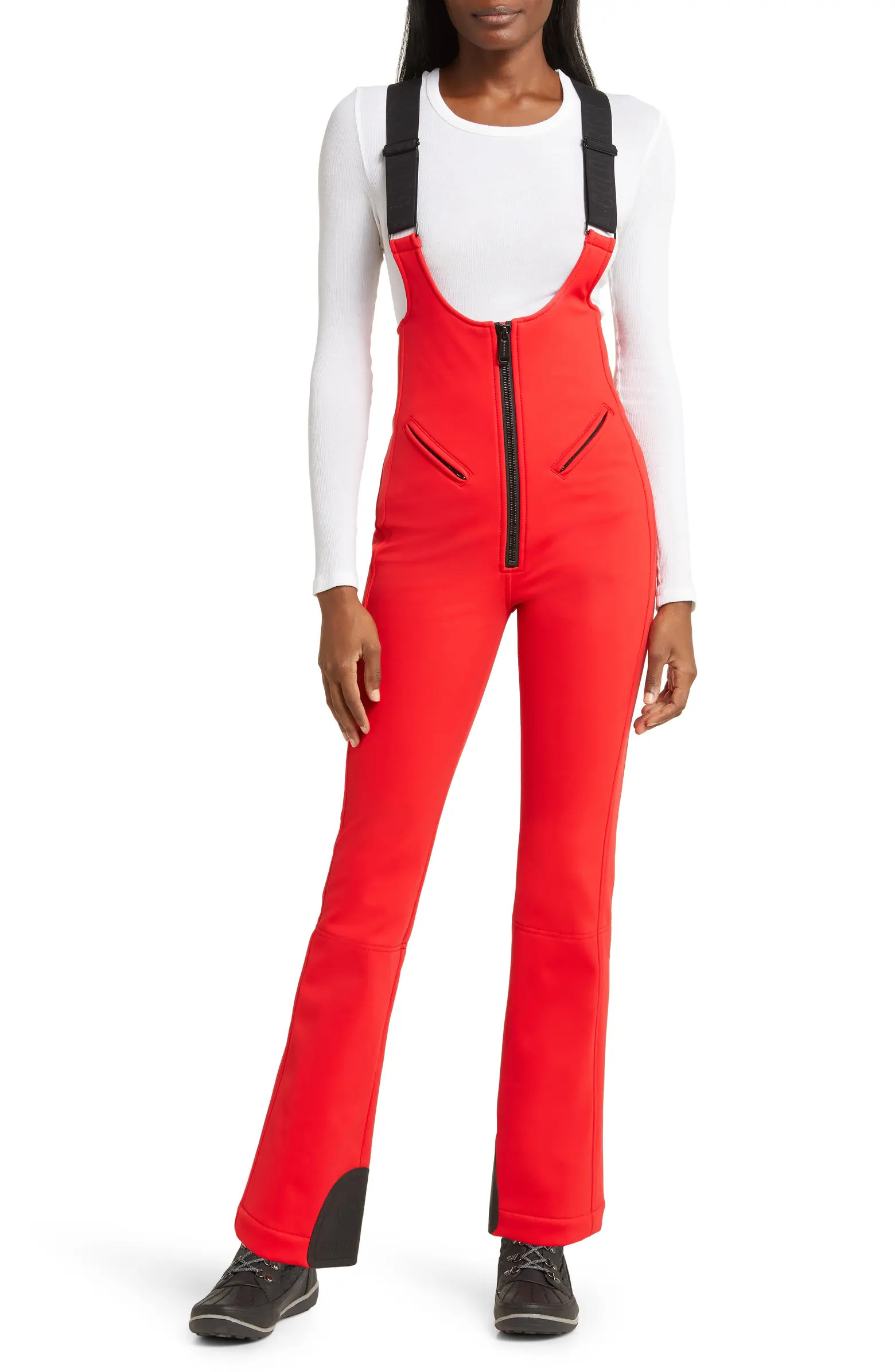 Goldbergh Phoebe Windproof & Water Repellent Ski Bib Overalls | Nordstrom | Nordstrom