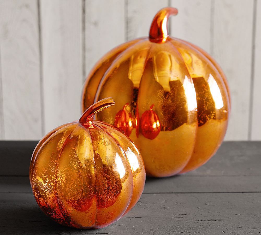 Orange Mercury Pumpkin | Pottery Barn (US)