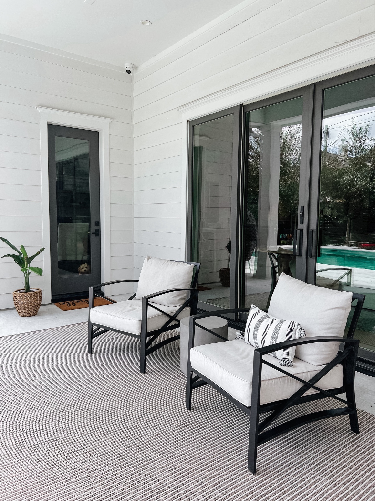 Pool is coming along, and now we are ready to furnish the patio! I like the iron outdoor chairs. I already have from Walmart, searching for a sofa now!

#walmartpartner @walmart #walmarthome 

#LTKhome #LTKSeasonal