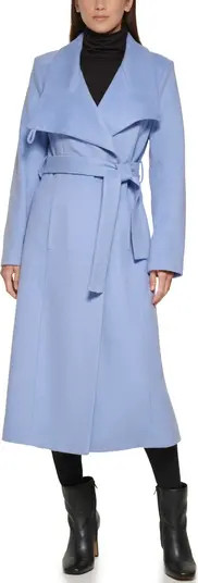 Kenneth Cole New York Belted Maxi Coat | Nordstromrack | Nordstrom Rack
