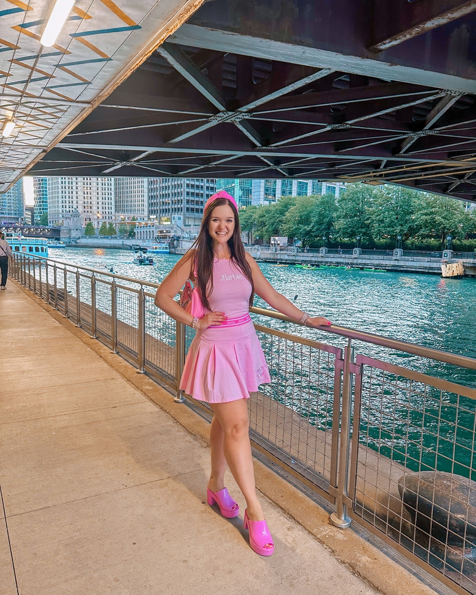 All pink everything! Featuring 2 of my summer must-haves: the comfiest, most lightweight neoprene headband & waterproof sandals that keep me ready for those sudden summer rain showers! 

Barbie core | Barbiecore | girly | monochrome | accessories | summer go-to 

#LTKShoeCrush #LTKTravel #LTKSaleAlert