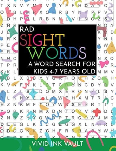 Rad Sight Words - A Word Search For Kids 4-7 Years Old | Amazon (US)
