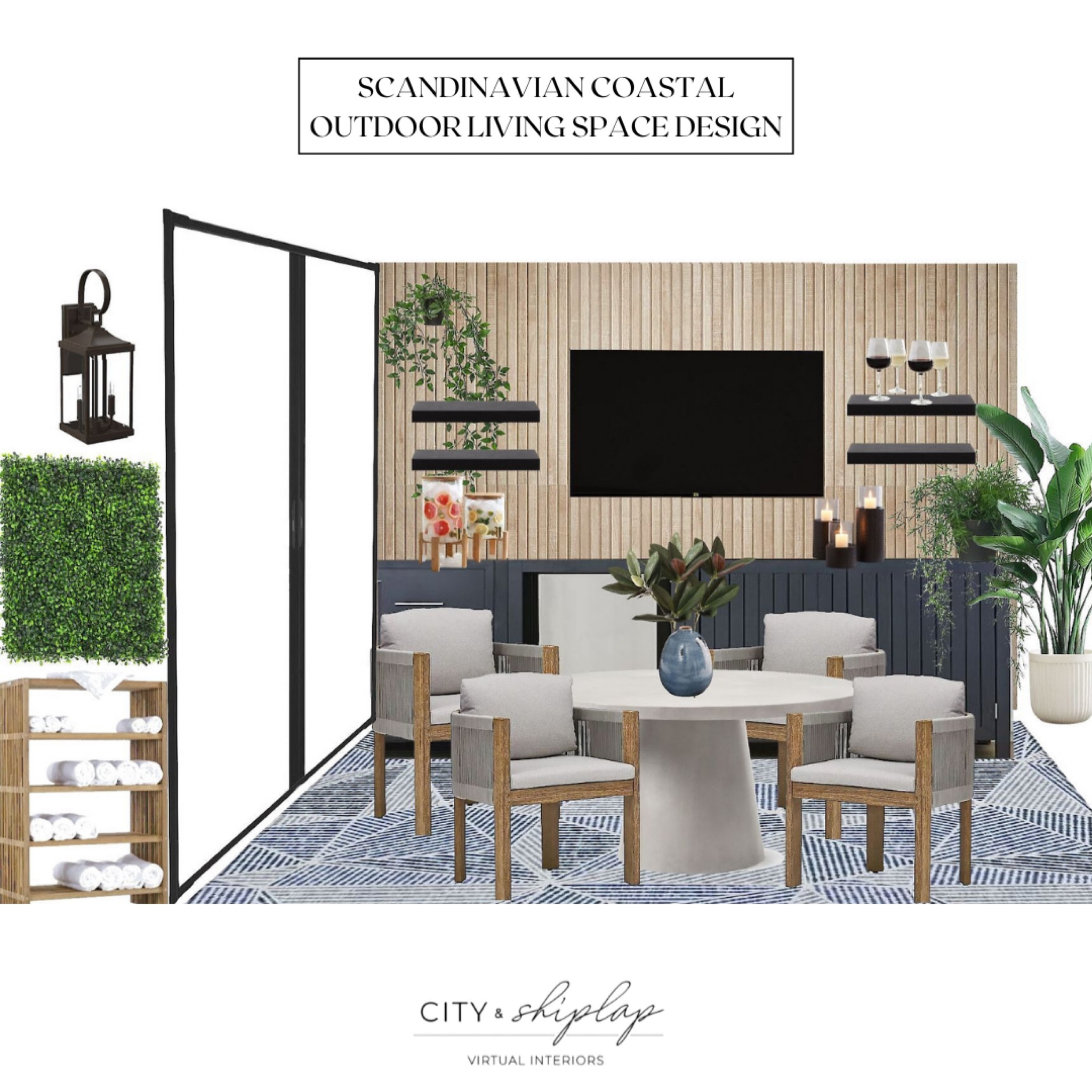 Scandinavian coastal outdoor living space 

#LTKHome