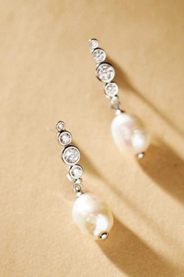 NADRI Siren Freshwater Pearl Drop Earrings | Anthropologie (US)