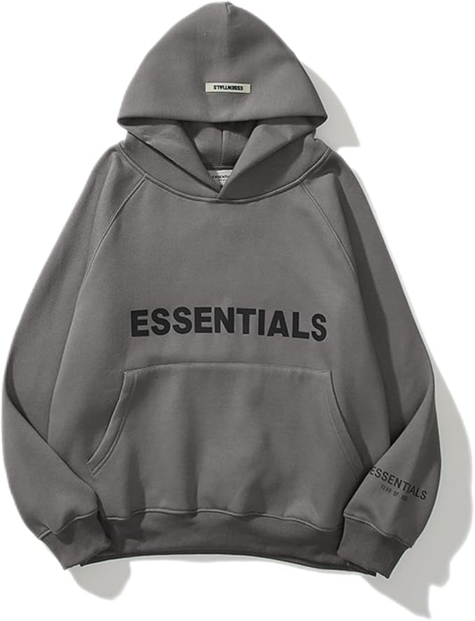 Fdetfs Fashion Unisex HoodieFear of God Hoodie Hip Hop Couples Sweatshirt Pullover Sportswear Tra... | Amazon (US)