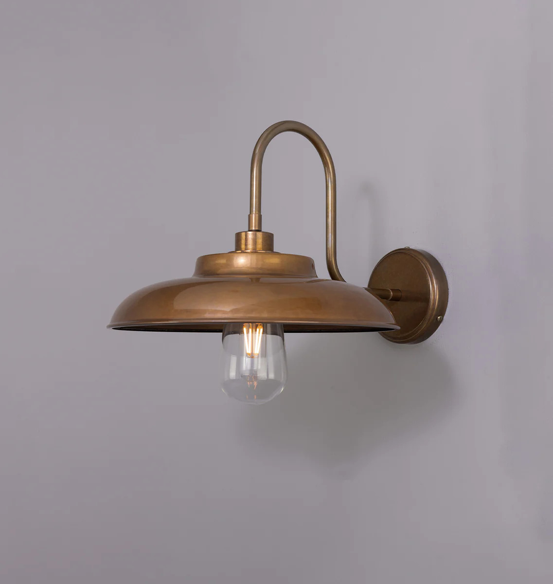 Darya Swan Neck Wall Light | Amber Interiors