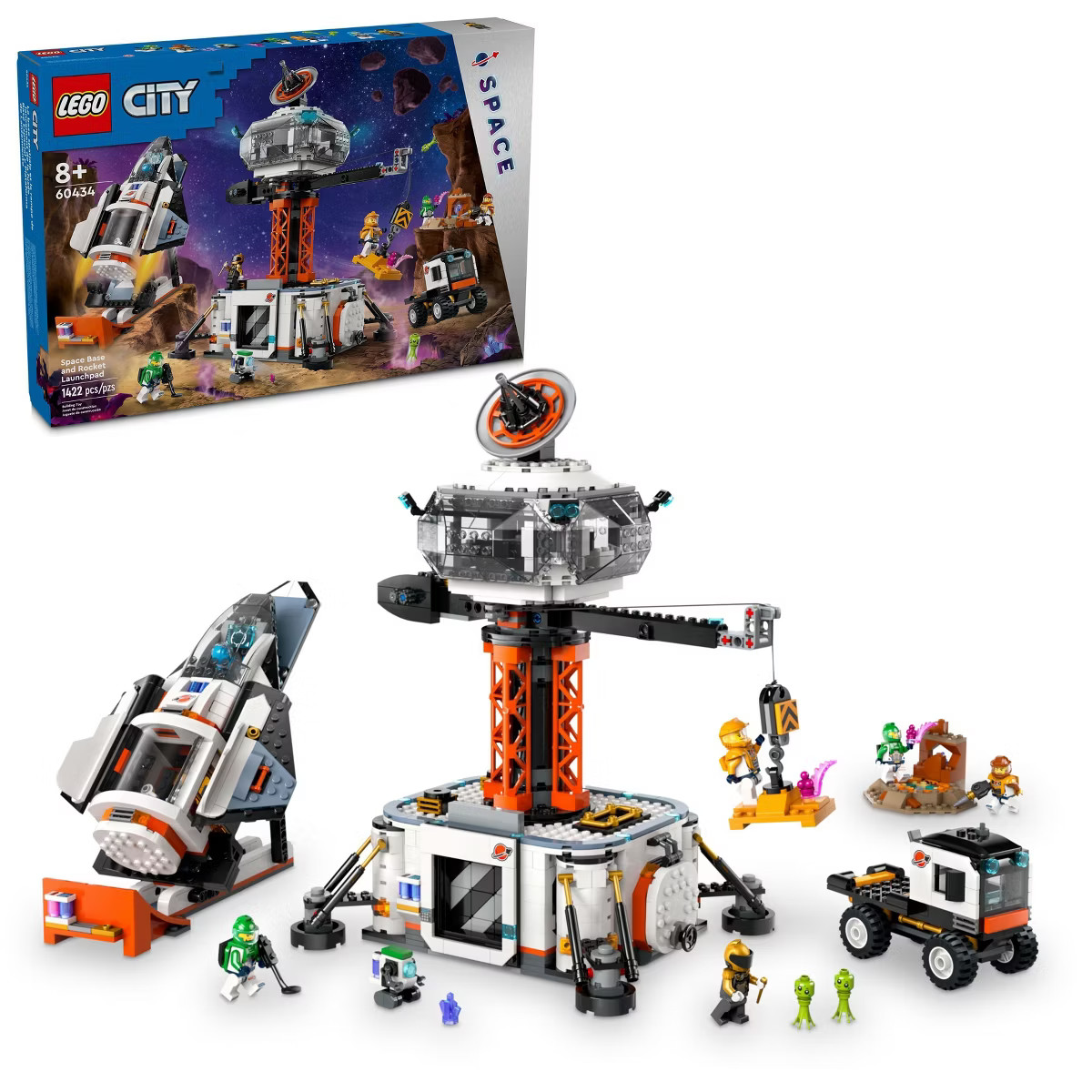 LEGO City Space Base and Rocket Launchpad Set 60434 | Target