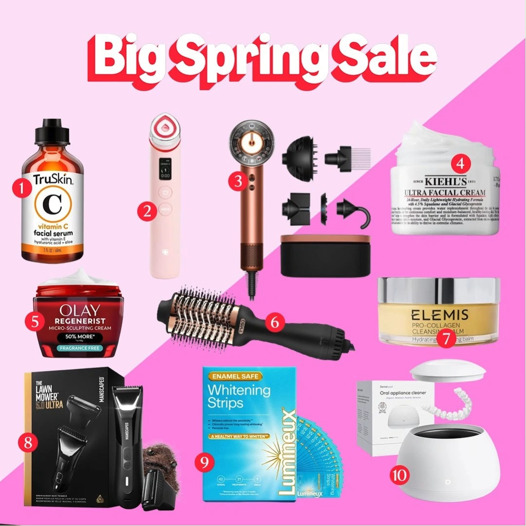 The Big Spring Sale on Amazon is here 🌸✨ the perfect time to refresh your beauty and personal care routine. From skincare must-haves to everyday self-care essentials, these finds help you keep your routine simple, fresh, and effective.
Whether you’re restocking your favorites or trying something new, now’s the best time to upgrade your beauty lineup and enjoy that clean, glowing feel every day. Don’t miss this chance to grab your go-to essentials and give yourself a simple spring glow-up 💖
#LTKBeauty #LTKSaleAlert #LTKselfcare #AmazonSpringSale #BigSpringSale #BeautyFinds #SelfCare #SkincareRoutine #BeautyRoutine #GlowUp #AmazonBeauty #PersonalCare #HairCare #SkinCare #SimpleBeauty #EverydayGlow #FreshSkin #BeautyEssentials #TrendingNow #SpringGlow 

 