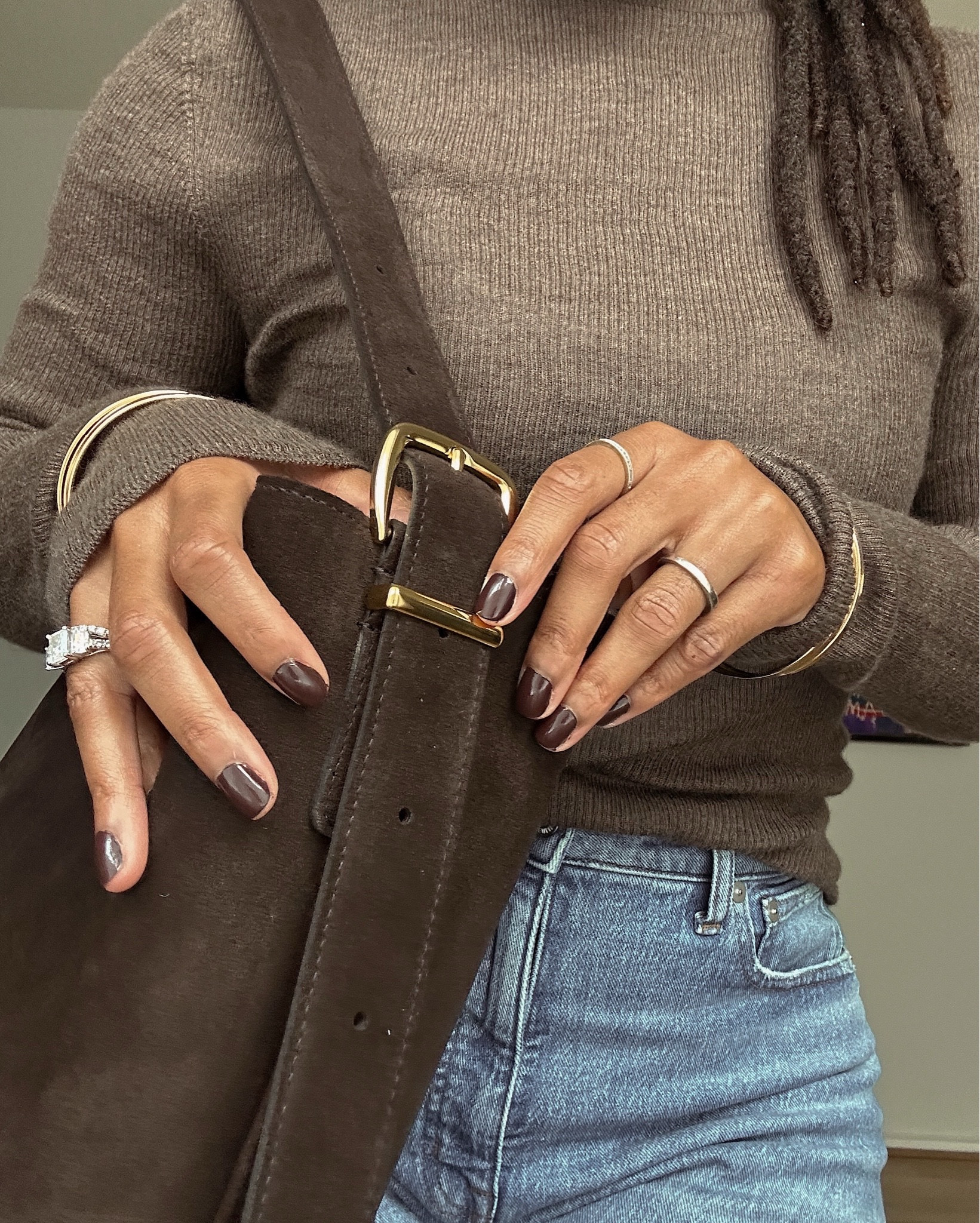 I grabbed this chocolate brown suede bag last year and will be pulling it out again soon! It’s back in stock so garb it now. It sold out twice last year.

#LTKSeasonal #LTKStyleTip #LTKItBag