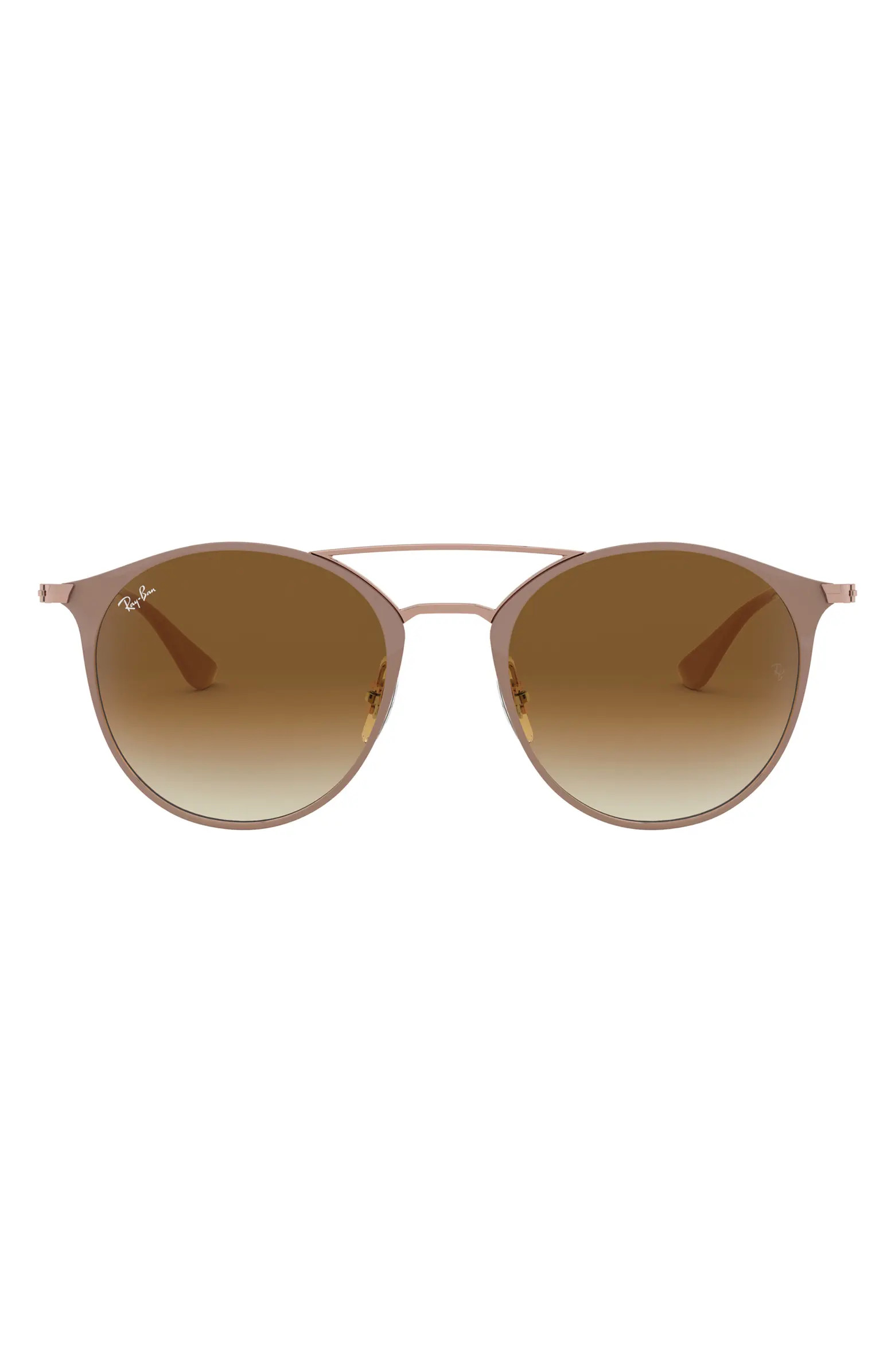 52mm Round Sunglasses | Nordstrom